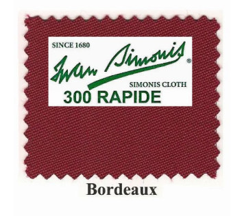 Kit tapis Simonis 300 B220 Bordeaux