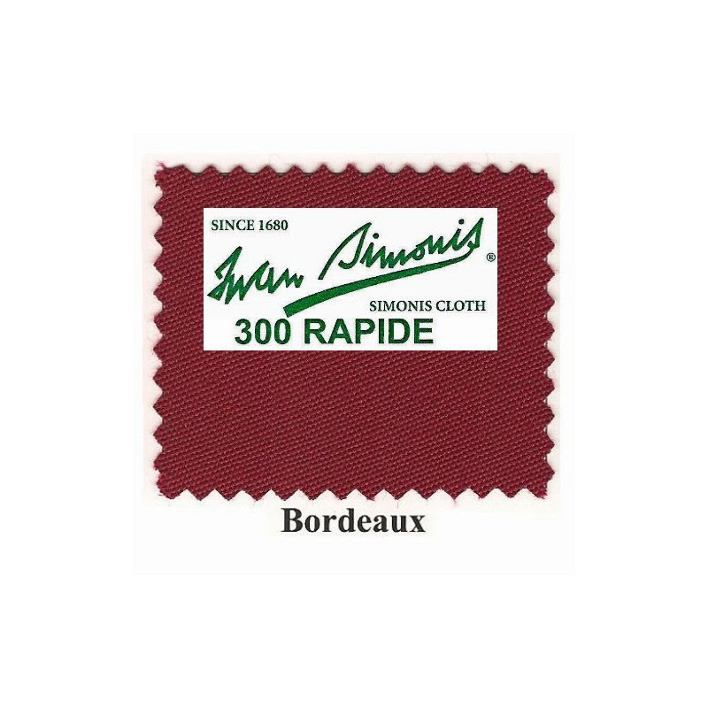 Kit tapis Simonis 300 B220 Bordeaux