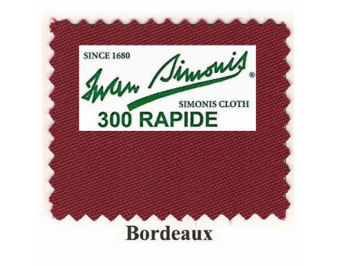 Kit tapis Simonis 300 B220 Bordeaux
