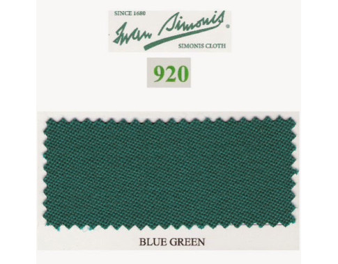 Kit tapis Simonis 920 7ft Blue Green