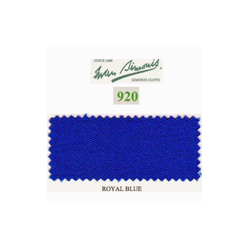 Kit tapis Simonis 920 7ft Royal Blue