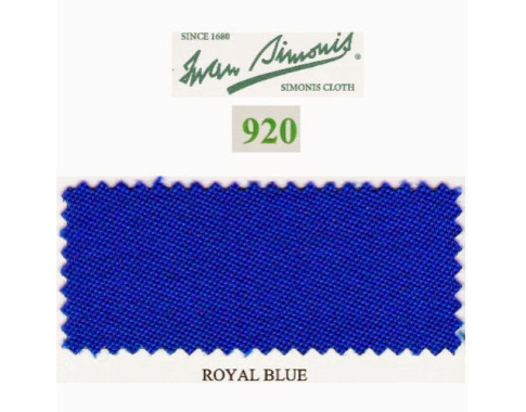 Kit tapis Simonis 920 7ft Royal Blue