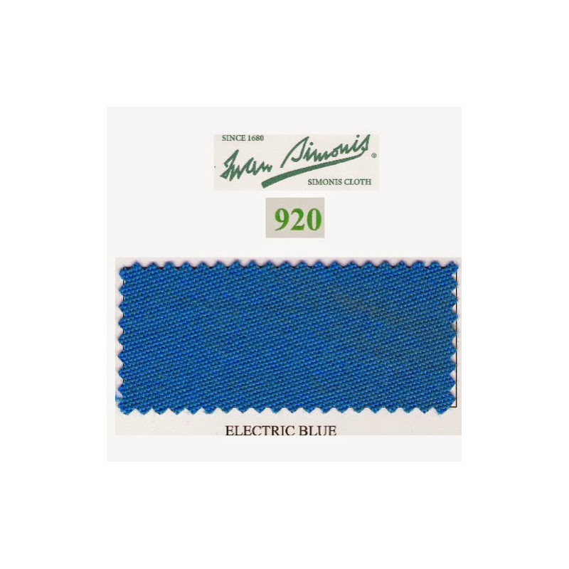 Kit tapis Simonis 920 7ft Electric Blue