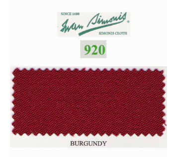 Kit tapis Simonis 920 7ft Burgundy
