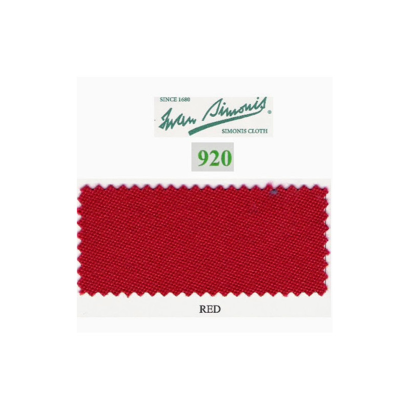 Kit tapis Simonis 920 7ft Red