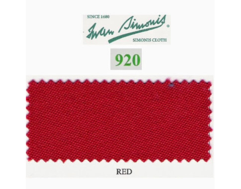 Kit tapis Simonis 920 7ft Red