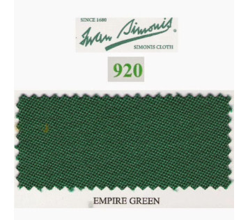 Kit tapis Simonis 920 7ft Empire Green