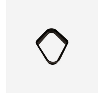 Losange pour "9" - plastique noir pour 57mm