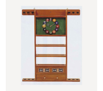 Porte-queues 6 queues - compteur et horloge