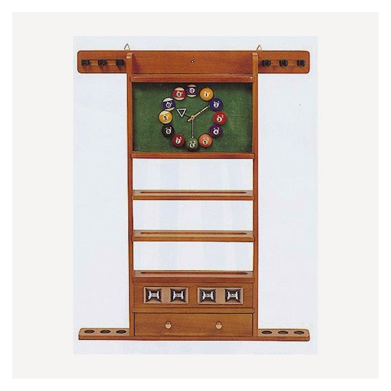 Porte-queues 6 queues - compteur et horloge