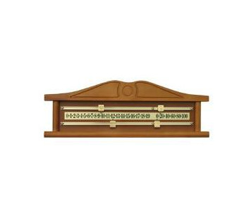 Marqueur Luxe 2 joueurs merisier
