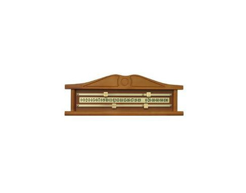 Marqueur Luxe 2 joueurs merisier