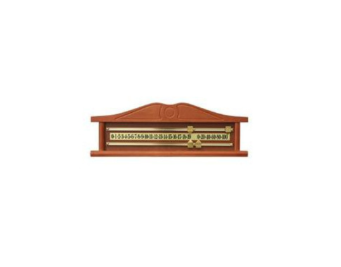 Marqueur Luxe 2 joueurs acajou