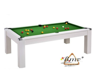 Billard TABLE Diner Newlook Pool US 7ft Blanc