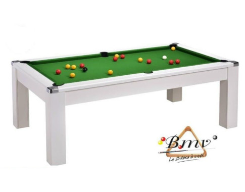 Billard TABLE Diner Newlook Pool US 7ft Blanc