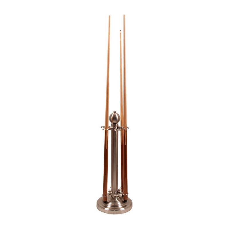 Porte-queues x6 Chromé - Acier 69cm