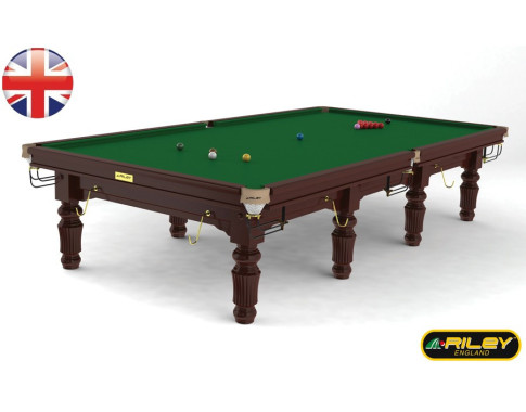 Snooker RILEY Renaissance 12ft Acajou