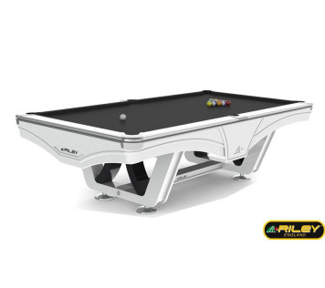 Billard Américain Ray RILEY 9ft Blanc