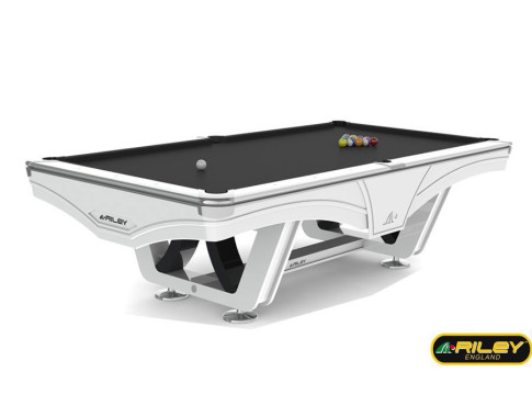 Billard Américain Ray RILEY 9ft Blanc