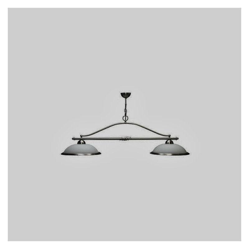 Luminaire Kimi - 2 dômes blanc