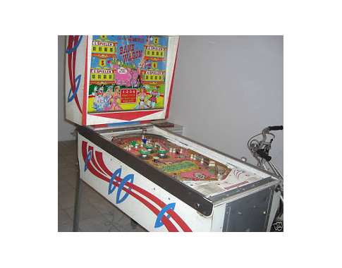 Flipper mécanique BAND WAGON de BALLY 1965