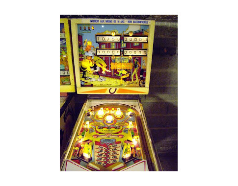 Flipper Bronco de Gottlieb 1977
